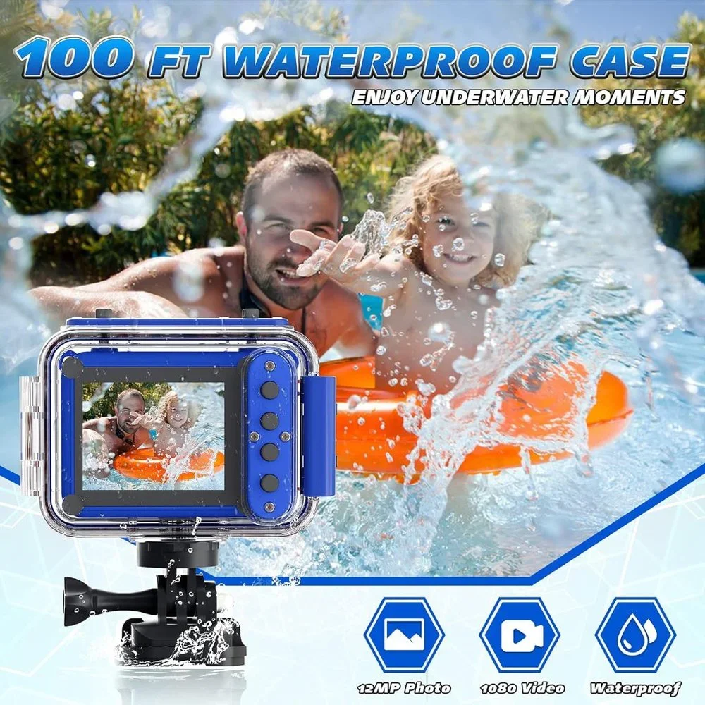 New Kids Selfie Waterproof Camera